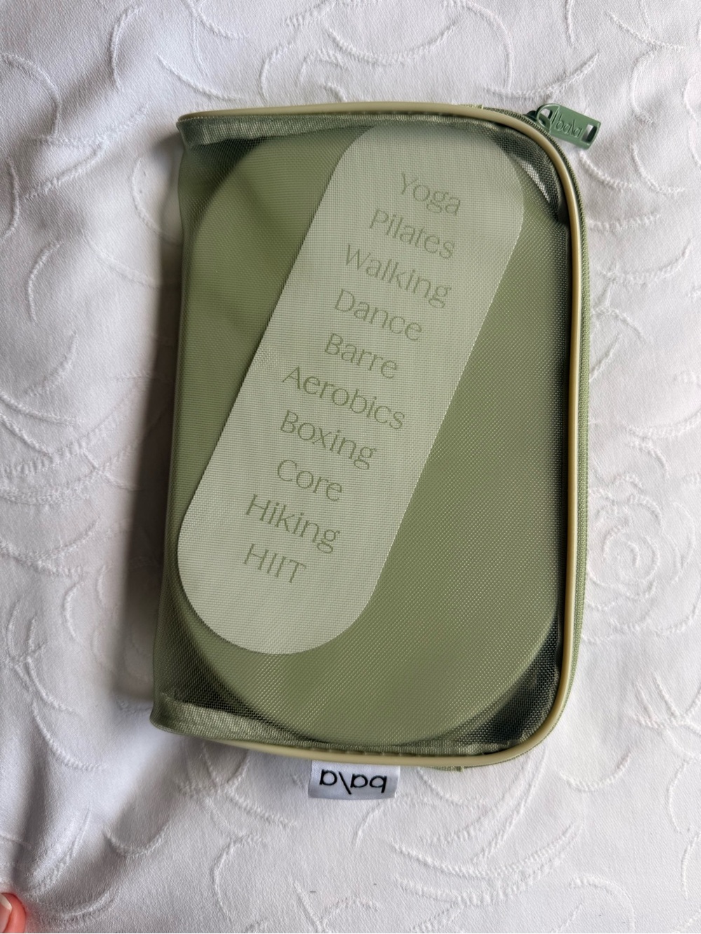 Bala Capsule Sliders Core Workout Fitness Discs Sage Green NWT